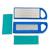 HEYZLASS 2Pack 698083 697153 Air & Foam Pre Filter Cartridge, for Briggs & Stratton Engine Lawn Mower, for John Deere GY20573 Craftsman Air Cleaner and More