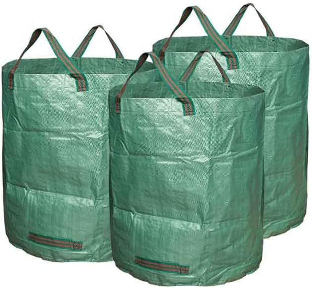 RAM Heavy Duty Garden Waste Bags 272 Litre 3 Sacks Industrial Handles