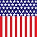 LOVEHANDLE Universal Phone Grip for Smartphones & Mini Tablets - Phone Holder for Hand - Wireless Charging Compatible - Made in The USA - USA Flag with Black Base