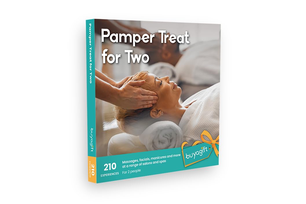 Buyagift Pamper Treat Experience Gift Box for 2 – Choose from 600 Relaxing Treatments