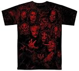 Slipknot- The 9 Thorns Allover T-Shirt Size S