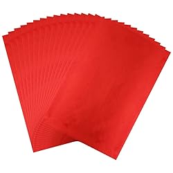 50 Sheets Toner Reactive Foil Sheet for Crafts