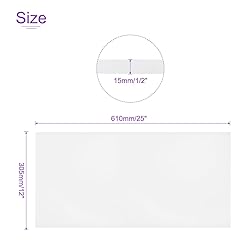 DMiotech 12 x 24 x 1/2 Inch Plastic UHMW