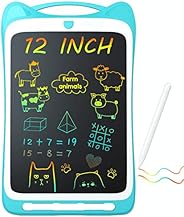 Jasonwell Kids Drawing Pad Doodle Board 12" Colorful Toddler Scribbler Board Erasable LCD Writing Tablet 