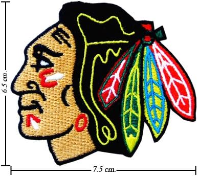 Chicago Blackhawks Logo I Embroidered Iron on Patches