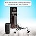 Manual Coffee Grinder | Stainless-Steel Ceramic Burr | Hand Crank Personal Coffee Grinder | Portable Adjustable Mill | French Press, Pour Over, Drip Coffee by Maya Mountain