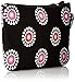 Vera Bradley Women's Cotton Zip ID Case Wallet, Parisian Pom Poms, One Size