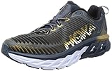 Hoka One One Men's Arahi Running Shoe, Midnight Navy/Metallic Gold, 10.5 EE US