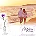 K_LUCKYI Dipped 24K Gold Rose with Gift Box is Unique Gift for Valentine's Day Mother's Day Christmas's Day Lover's Birthday Anniversary gifts With stand (Purple)
