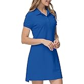 JINSHI Women T Shirt Dress Hiking/Tennis/Golf/Leisure Comfortable and Soft Athletic Dress for Women