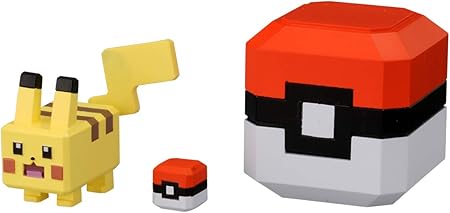 Amazon ポケットモンスター ポケモンクエスト ポクセルコレクション ピカチュウ ロボット 子ども向けフィギュア おもちゃ