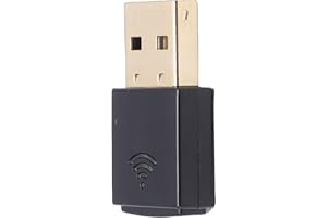 Zyyini USB WiFi 6 Adapter for Desktop PC, 600Mbps Dual Band 2.4/5GHz Wireless Network Adapter, Plug and Play, for Wins 7/10/1