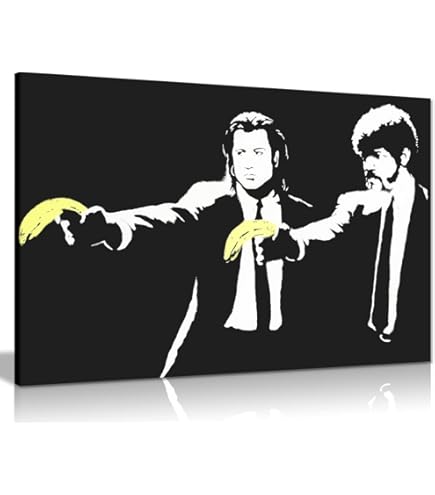 2　Banksy Pulp Fiction WCP 🍌 BANKSY PULP FICTION Screen Print Art West Country Prince