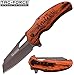 GIFTS INFINITY Free Engraving - Tac-Force Titanium Coated Stainless Steel Quality Pocket Knife
