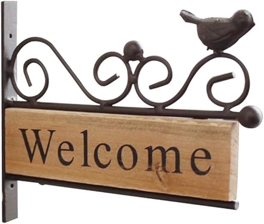 Casa Estable Placa Pastoral Moderna del Regalo de la Vendimia Muestra