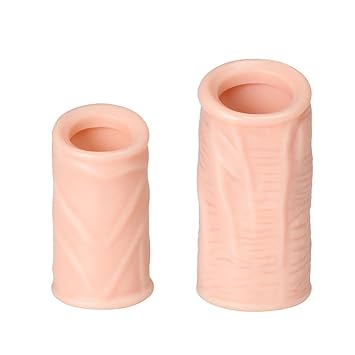 DOGZI Penis Ring Cock Ringe Mannes Schwanz Ring Enhancer Keuschheit Ringe - 2 Stücke Hülsen Spielzeug Für Männer Produkte Män