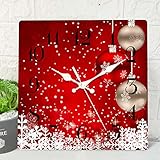 ArtSocket Christmas Wall Clock Silent