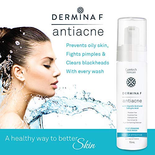 dermina anti acne face wash use