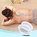 AZHEALTH Professional Cupping Therapy Sets, Includes 4 Anti-Slip Silicone Massage Cups and Storage Bag