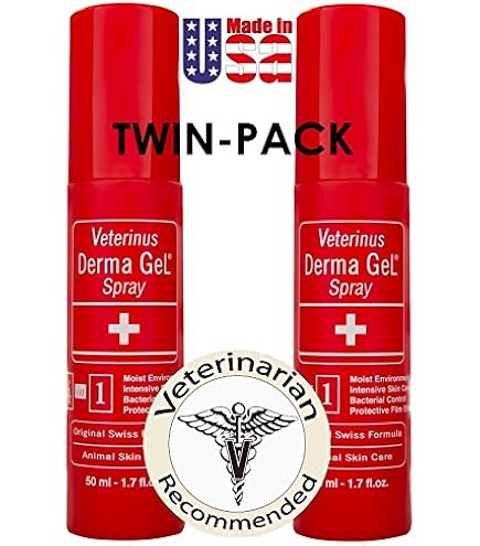 Amazon.com : Veterinus Derma GeL® 1 x Spray 50mL - 1.7 fl.oz. + 3