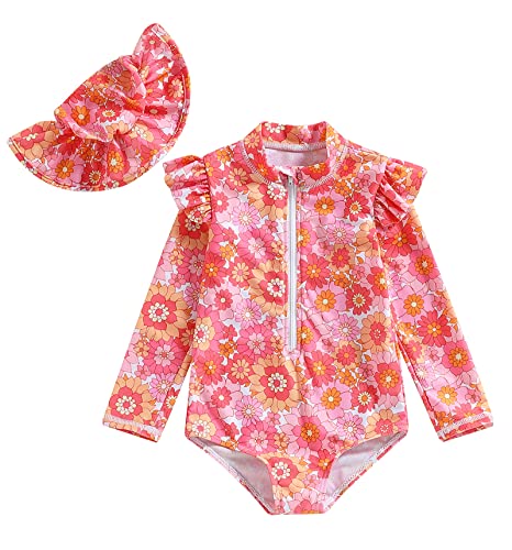 Lily.Pie Little Girls Ruffled Rainbow Striped