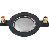 ECSiNG 44.4mm 8 Ohm High Voice Coil Titanium Film Diaphragm Replacement Compatible with Mackie SRM-450 C300Z P-Audio BMD-440 for Home Theater