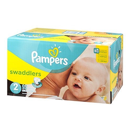 Pampers Swaddlers Diapers Size 2 - 92 CT