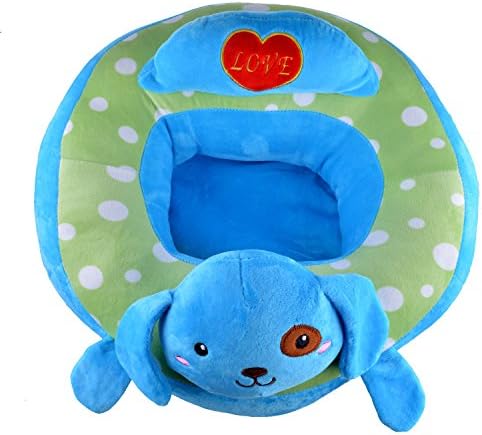 Yiki Infant Safe Sitting Chair Comfortable Nursing Pillow 3-12 Months (Blue)