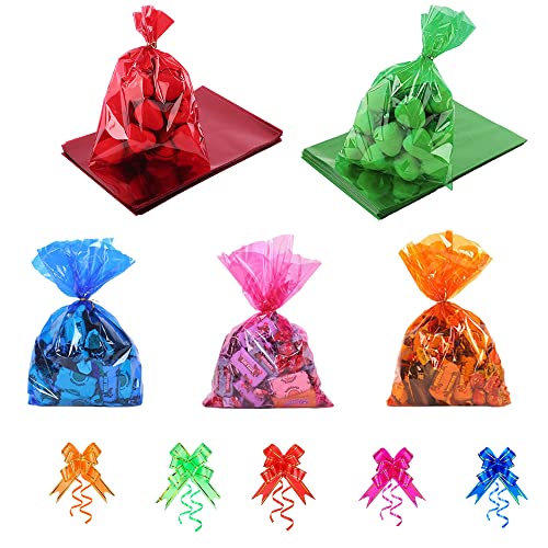 Clear Cellophane Treat Bags Pack of 50, 6\