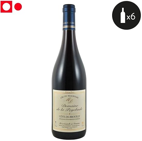 6 Bouteilles Domaine De La Poyebade Cote De Brouilly Rouge 2017 6x75cl Amazon Fr Epicerie