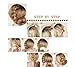 Black 3pcs Set Donut Three Hair Bun Ring, Shaper Hair Styler Maker BUY NOW