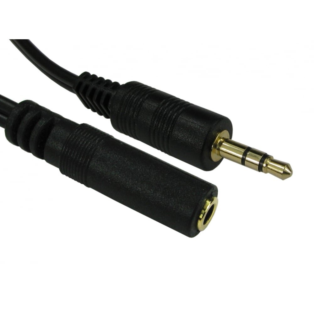 Alida Systems 5m 3.5mm Jack Extension Cable - Premium Quality / 24k Gold Plated/Audio/Stereo/Male to Female