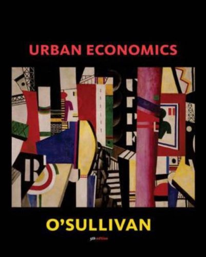 Urban Economics Amazon Co Uk Arthur O Sullivan 9780071199452 Books