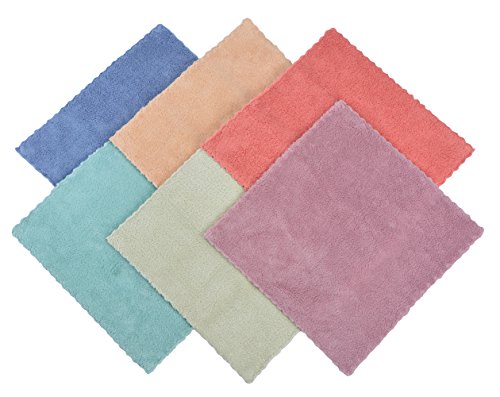HOPESHINE Face Makeup Remover Cloths Wash Towels Facial Cleaning Wipes Reusable Soft for Sensitive Skin Erase Mascara, Eyeliner, Foundation Lipstick 12 inch X 12 inch
