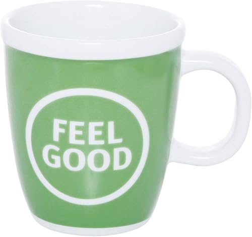 BODUM CORONA FEEL GOOD PORCELAIN COFFEE MUG, 36Cl, GREEN, B5705003