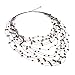NOVICA Dyed Cultured Freshwater Pearl Multi-strand Necklace, 18