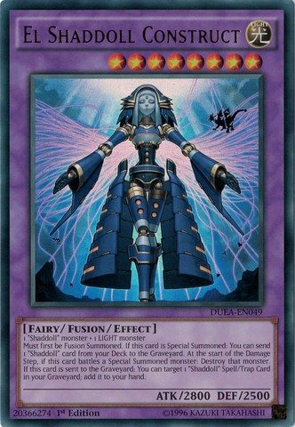 Yu-Gi-Oh! - El Shaddoll Construct (DUEA-EN049) - Duelist Alliance - 1st Edition - Ultra Rare