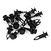 uxcell 15 Pcs 9mm Hole Retainer Clips Plastic Drive Rivets Flaps Bumper Fender Push Clips 52161-02020 for Toyota