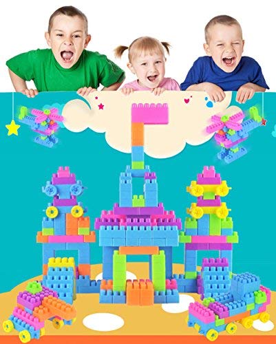 3 Toys+Interlocking+Building+Construction+Educational