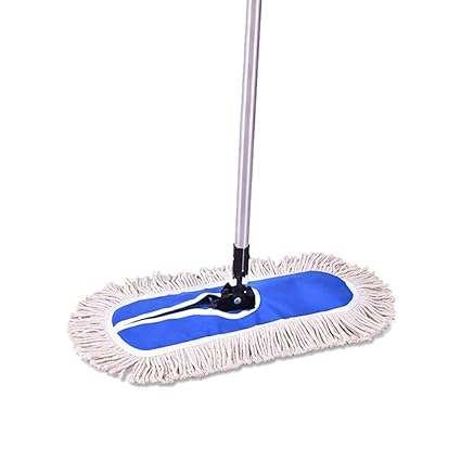 Yiiy Large Area Cleaning Mop With 2pcs Mop Pads Hardwood Floor