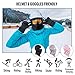 Ski Mask - Balaclava face Mask Wind Water Resistant for Cold Weather (Black-Basic)