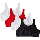 Fruit of The Loom Women's Multi-Pack Tank Top Style Sports Bra