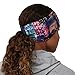 TrailHeads Women's Print Ponytail Headband – 12 Prints  - Made in USA - Cityscape