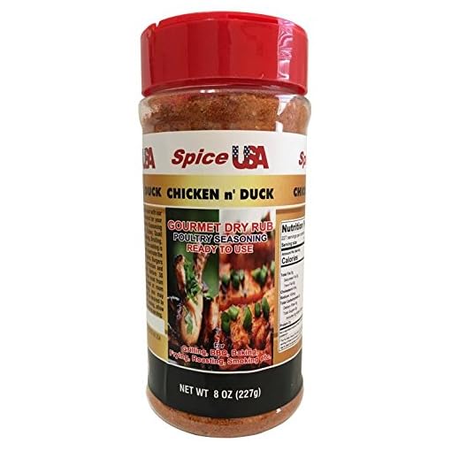 Spice USA, Gourmet Chicken Rub, 8 OZ, Ready To Use, Chicken seasoning