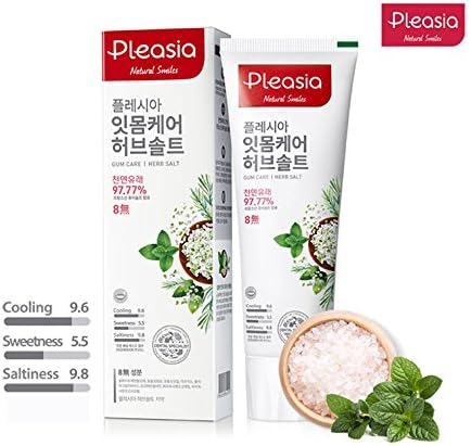 Amazon アモーレパシフィック Amore Pacific Wanna One ワナワン フレシア Pleasia 天然由来 歯磨き粉 100g 韓国歯磨き粉 海外直送 ハブソルト ノーブランド品 大人用ハミガキ粉 通販