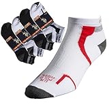 12 Pairs US Polo Assn Low Cut Ankle Socks Men Boy Black White