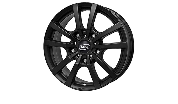 Rcdesign - Rc25t 6,5x16 et48 5x118 negro mate : Amazon.es ...