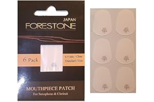 Forestone Premium Mouthpiece Patch Set Regular (Alto, Tenor, Bari) (Clear)