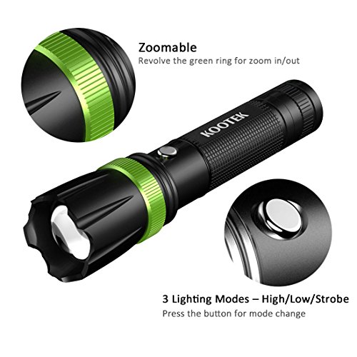 Kootek Tactical Flashlight Knife K1 Multifunctional Self Defense