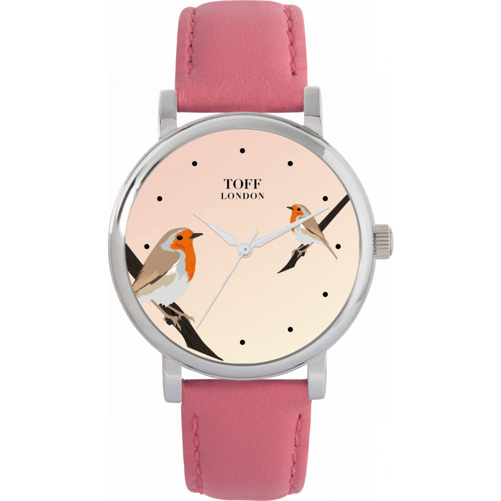 Toff London Ladies Robins Bird Watch